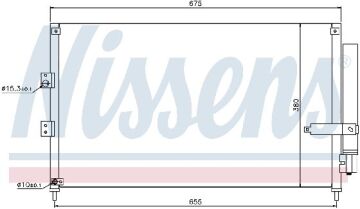 KLİMA RADYATÖRÜ HONDA CIVIC VIII 4 DOORS (05-)