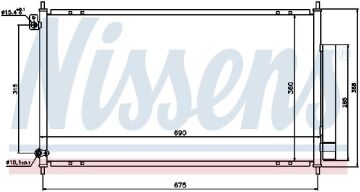 KLİMA RADYATÖRÜ HONDA ACCORD VII (03-)