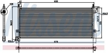 KLİMA RADYATÖRÜ VOLVO FH12 (93-)FH16 (02-)