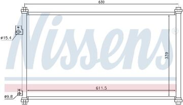 KLİMA RADYATÖRÜ HONDA CIVIC VII (01-)