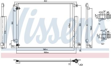 KLİMA RADYATÖRÜ HONDA CİVİC 1.6