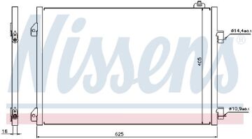 KLİMA RADYATÖRÜ RENAULT CLIO II 1.5DCI (01-)CLIO SYMBOL (99-)SYMBOL II