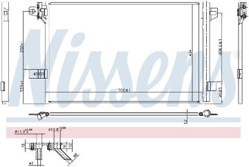 KLİMA RADYATÖRÜ VW TRANSPORTER T6 (-15)