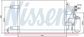 KLİMA RADYATÖRÜ OPEL MERIVA 1.3 CDTI