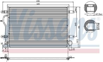 KLİMA RADYATÖRÜ AUDİ A4 00-