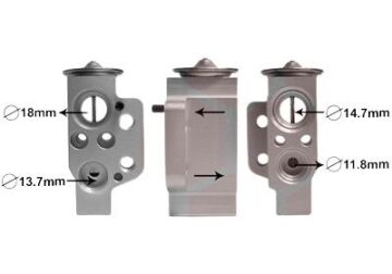 EXPANSION VALF GOLF V CADDY PASSAT