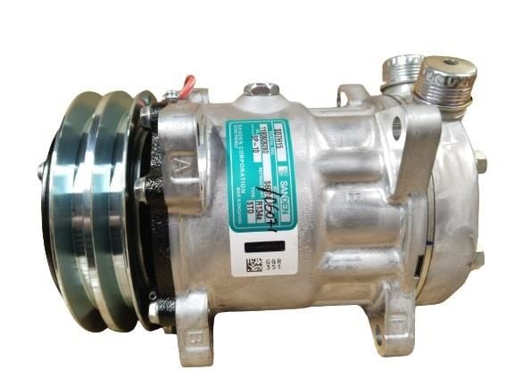 KLİMA KOMPRESÖR (A2) UNV. 7H15 12V ÜSTTEN ÇIKIŞ K.K