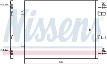 KLİMA RADYATÖRÜ RENAULT TRAFIC II 01- NİSSAN PRIMASTAR 02-