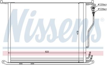 KLİMA RADYATÖRÜ MERCEDES S-CLASS W220 (98-)CL-CLASS W 215 (99-)