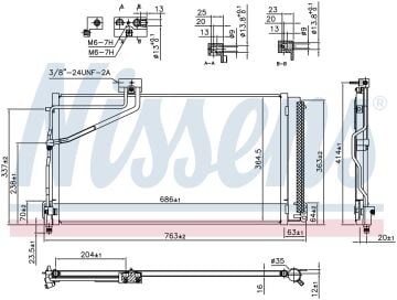 KLİMA RADYATÖRÜ MERCEDES SLK-CLASS W 171 (04-)