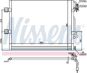 KLİMA RADYATÖRÜ MERCEDES CL-CLASS W216(05-)S-CLASS W221 (05-)