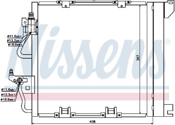 KLİMA RADYATÖRÜ OPEL ASTRA H 1.3 1.7 CDTI(04-)