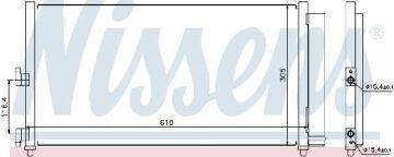 KLİMA RADYATÖRÜ FİAT DOBLO (01-)PUNTO II (99-)