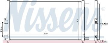 KLİMA RADYATÖRÜ FİAT DOBLO (01-)PUNTO II (99-)