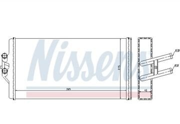 KALORİFER RADYATÖRÜ MERCEDES 1838 1844