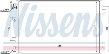 KLİMA RADYATÖRÜ NİSSAN QASHQAİ 1.6 16V(07-)