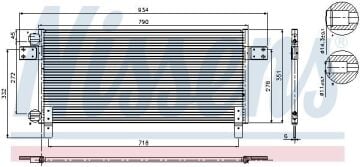 KLİMA RADYATÖRÜ MAN TGA 18.31 18.320 18.350 18.360