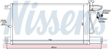 KLİMA RADYATÖRÜ SCANIA G-SERIES (07-)P-SERIES (04-) R-SERIES (04-)