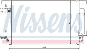 KLİMA RADYATÖRÜ CİTROENC4 AIRCROSS (12-) MITSUBISHI ASX (GA0) (10-)LAN