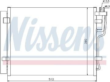 KLİMA RADYATÖRÜ HYUNDAİ ELANTRA (06-)İ30 (07-)KİA CEE'D (07-)