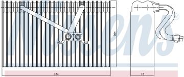 EVAPORATÖR OPEL VECTRA B BEHR