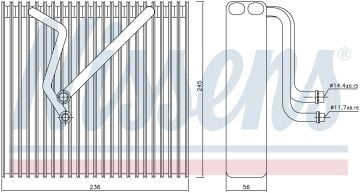 EVAPORATÖR VW CADDY GOLF V-VI AUDİ A3 SEAT ALTEA LEON