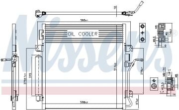 KLİMA RADYATÖRÜ JEEP CHEROKEE 2.8 CRD / DODGE NİTRO 2.8 CRD