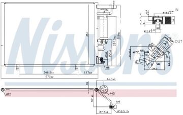 KLİMA RADYATÖRÜ FORD COURIER 1.5TDCİ 14-