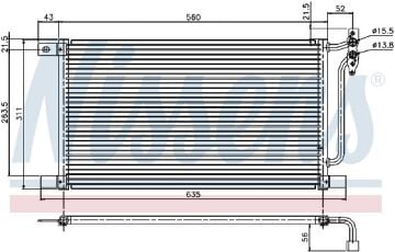 KLİMA RADYATÖRÜ BMW 3 E46 (98-) X3 E83 (04-)