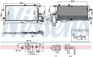 KLİMA RADYATÖRÜ OPEL COMBO / CORSA 1.3 CDİ