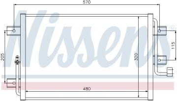 KLİMA RADYATÖRÜ FİAT ALBEA 1.2