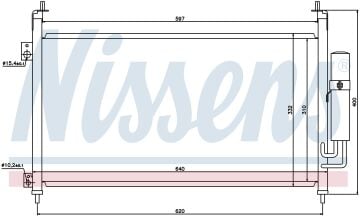 KLİMA RADYATÖRÜ HONDA CİVİC (2006) 1.3 DSI
