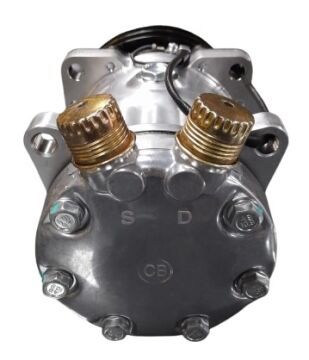 KLİMA KOMPRESÖR (A2) UNV. 7H15 12V ÜSTTEN ÇIKIŞ K.K