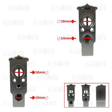 EXPANSION VALF OPEL CORSA C MERİVA