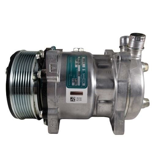 KLİMA KOMPRESÖR (PV7) UNV. 5H14 24V ÜSTTEN ÇIKIŞ Ü.Ç