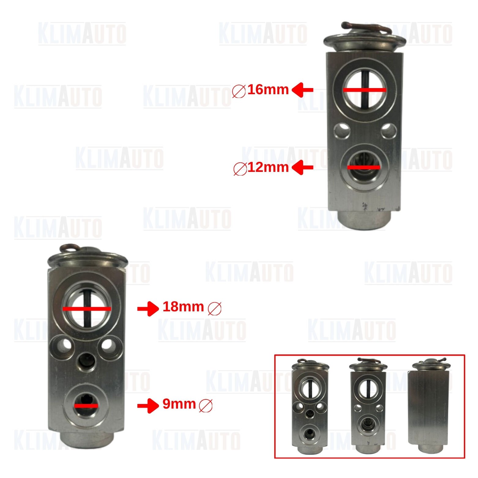 EXPANSION VALF OPEL VECTRA C SAAB