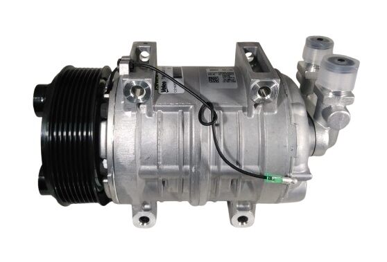 KLİMA KOMPRESÖR (PV8) TM16 12V  SAPLAMALI ÜSTEN ÇIKIŞ İ.K