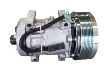 KLİMA KOMPRESÖR (PV8) UNV. 7H15 12V ARKADAN ÇIKIŞ K.K