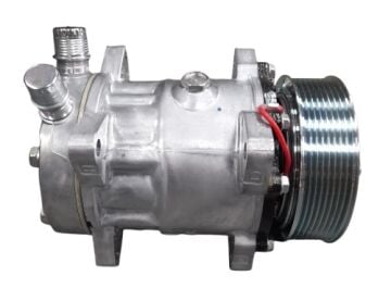 KLİMA KOMPRESÖR (PV8) UNV.7H15 12V ÜSTTEN ÇIKIŞ İ.K