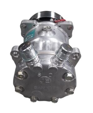 KLİMA KOMPRESÖR (PV8) UNV.7H15 12V ÜSTTEN ÇIKIŞ İ.K