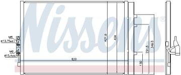 KLİMA RADYATÖRÜ BMW X3 3.0 F25 (2011)