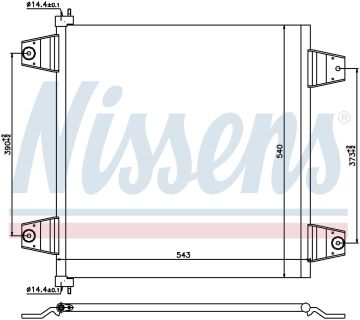 KLİMA RADYATÖRÜ DAF XF105 05- XF95 02-06
