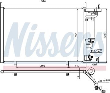 KLİMA RADYATÖRÜ FORD FIESTA 2013 DİZEL
