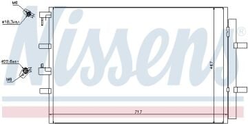 KLİMA RADYATÖRÜ FORD TRANSIT (13-)TRANSIT/TOURNEO CUSTOM (12-)