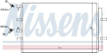 KLİMA RADYATÖRÜ FORD TRANSIT (13-)TRANSIT/TOURNEO CUSTOM (12-)