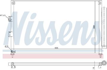 KLİMA RADYATÖRÜ HONDA CIVIC VIII 4 DOORS (05-)