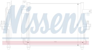 KLİMA RADYATÖRÜ HYUNDAI ACCENT 1.3