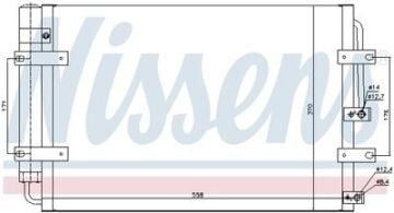 KLİMA RADYATÖRÜ HYUNDAI H-100