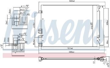 KLİMA RADYATÖRÜ HYUNDAI İ20 1.4 1.6 CRDI (09-)