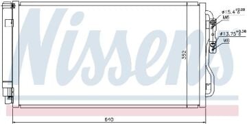 KLİMA RADYATÖRÜ BMW1 F20-F21 (11-)3 F30-F31-F35-F80 (11-)